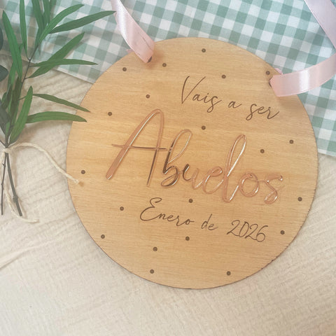 Vais a ser abuelos personalizado