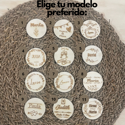 Vela con tapadera personalizada