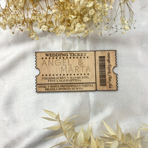 Invitación ticket
