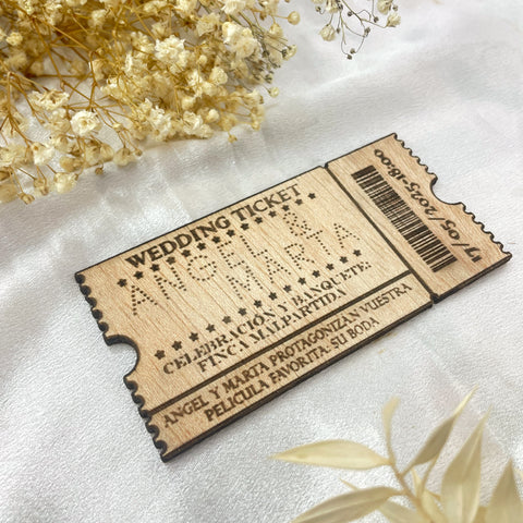 Invitación ticket