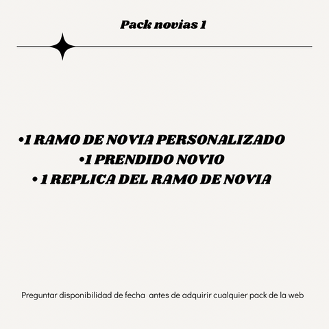 Pack de novia