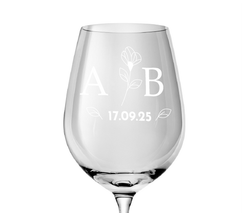 Copas de vino personalizadas