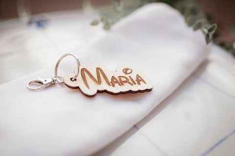 Llavero invitados personalizado