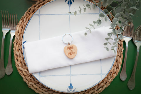 Llavero personalizado boda